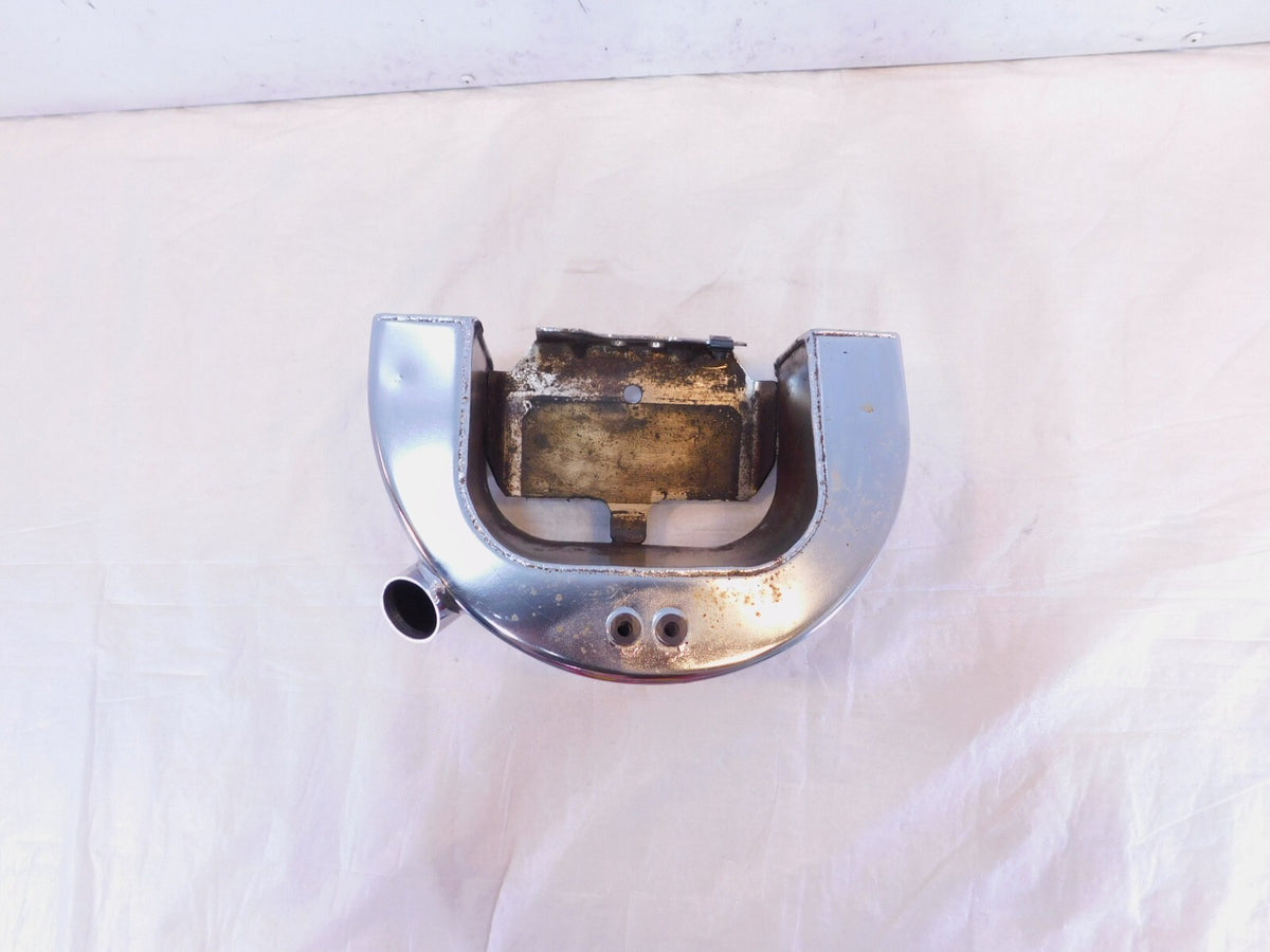 Harley Davidson Softail Heritage Classic Springer Chrome Oil Tank Bag Reservoir - C3 Cycle