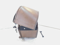 Harley Davidson Dyna Street Bob Wide Glide Right Brown Viking Side Bag Saddlebag - C3 Cycle