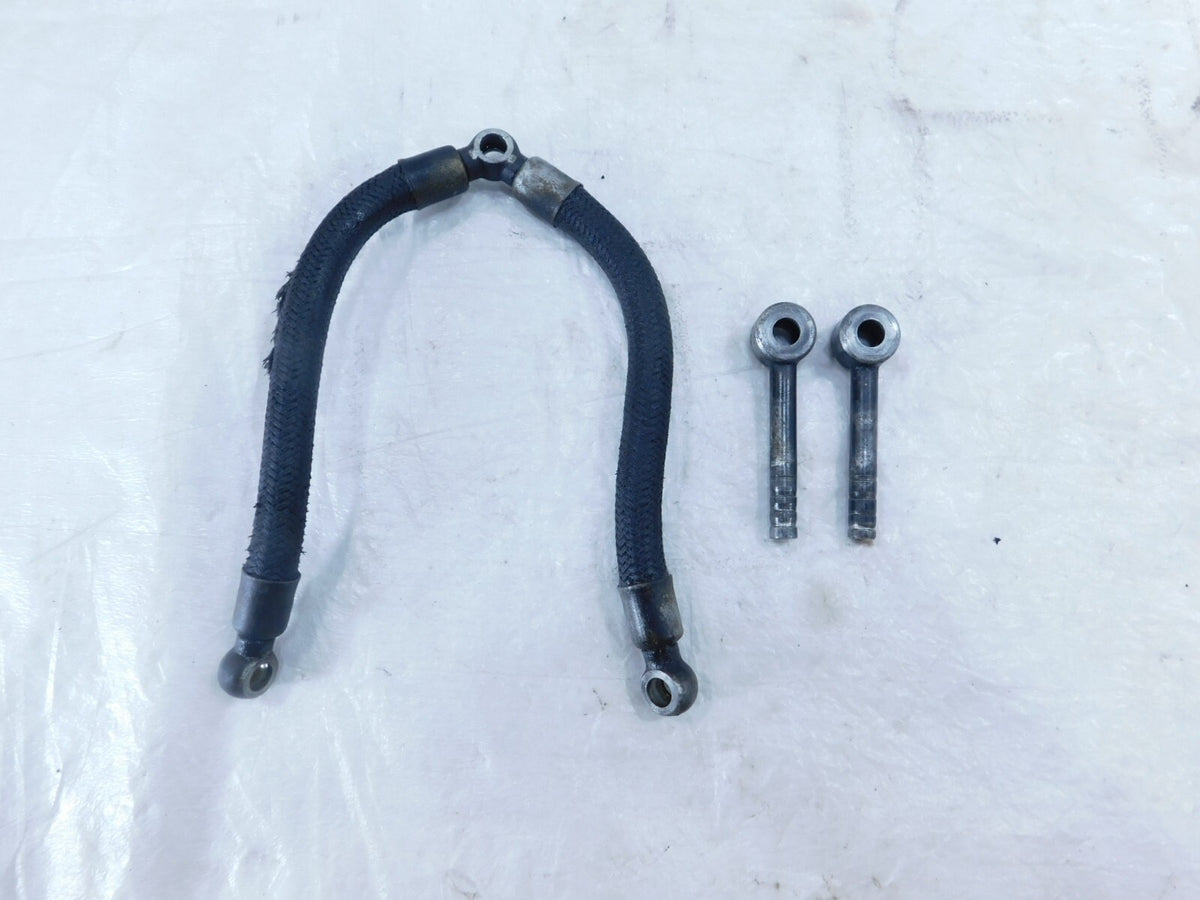 1976 76 Moto Guzzi Convert I V1000 Engine Motor Air Filter Oil Hose Pipe Lines - C3 Cycle