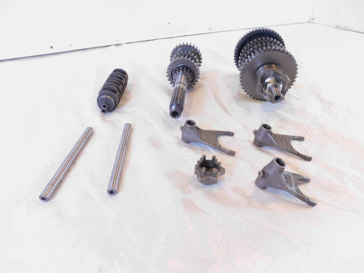 2008-2009 Kawasaki Concours 14 ZG1400 Transmission Gears w/ Shifter Drum & Forks - C3 Cycle