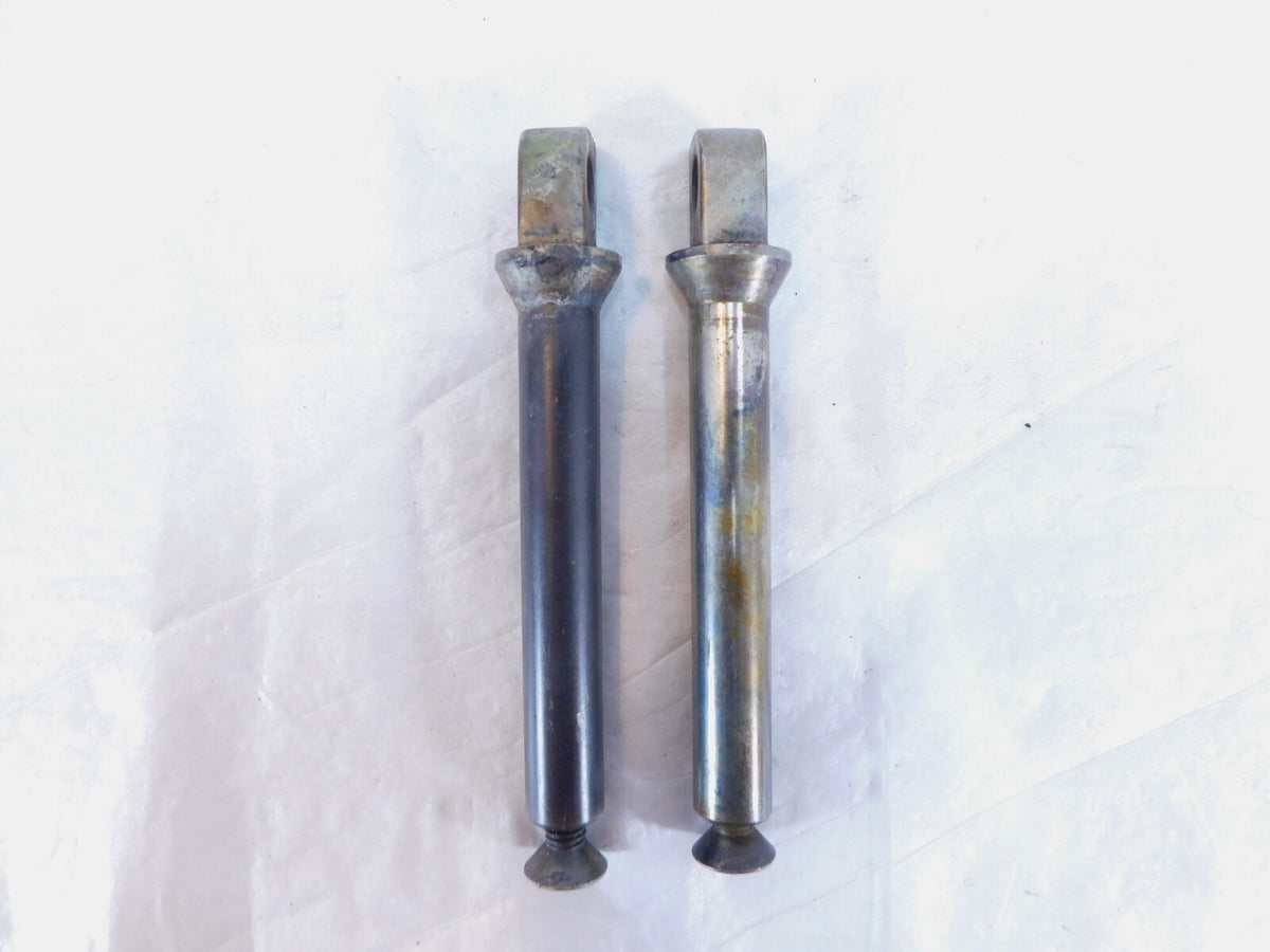Harley Davidson Touring FXR Dyna Sportster & Softail Metal Footpegs Footrests - C3 Cycle
