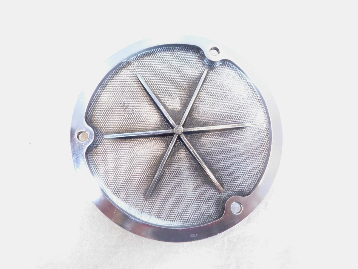 Harley Davidson Evo Softail Dyna & FXR Left Engine Chrome Derby Clutch Cover - C3 Cycle