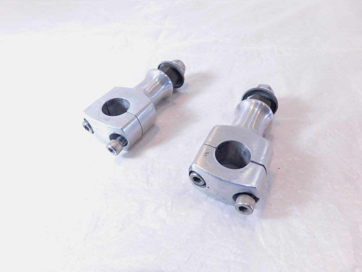 Harley Davidson Sportster 883 & 1200 & Dyna Handlebar Bar Riser Clamps - C3 Cycle