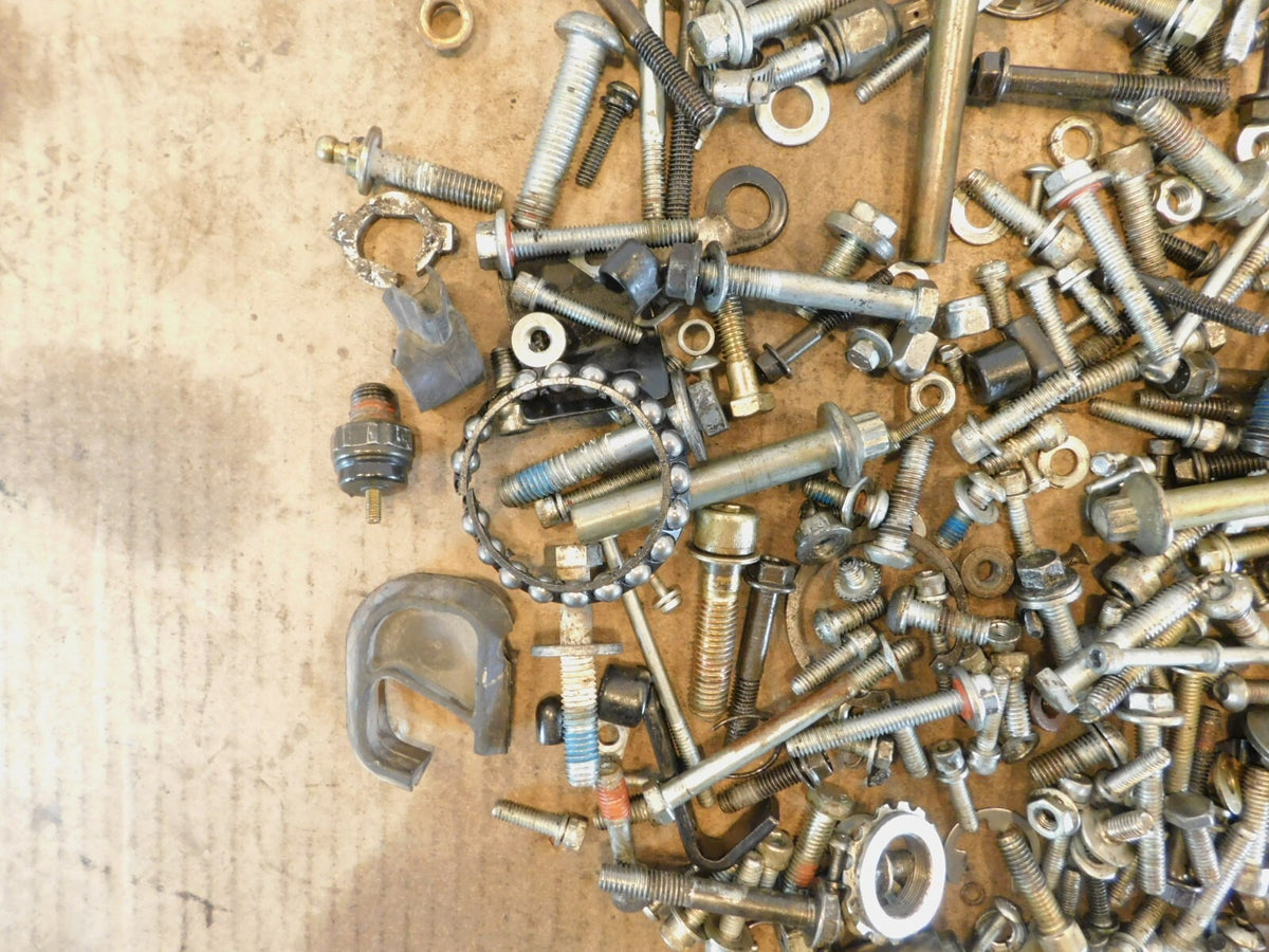 2013 Harley Davidson Dyna Wide Glide FXDWG Engine Nut Bolt Bracket Parts Box Lot - C3 Cycle