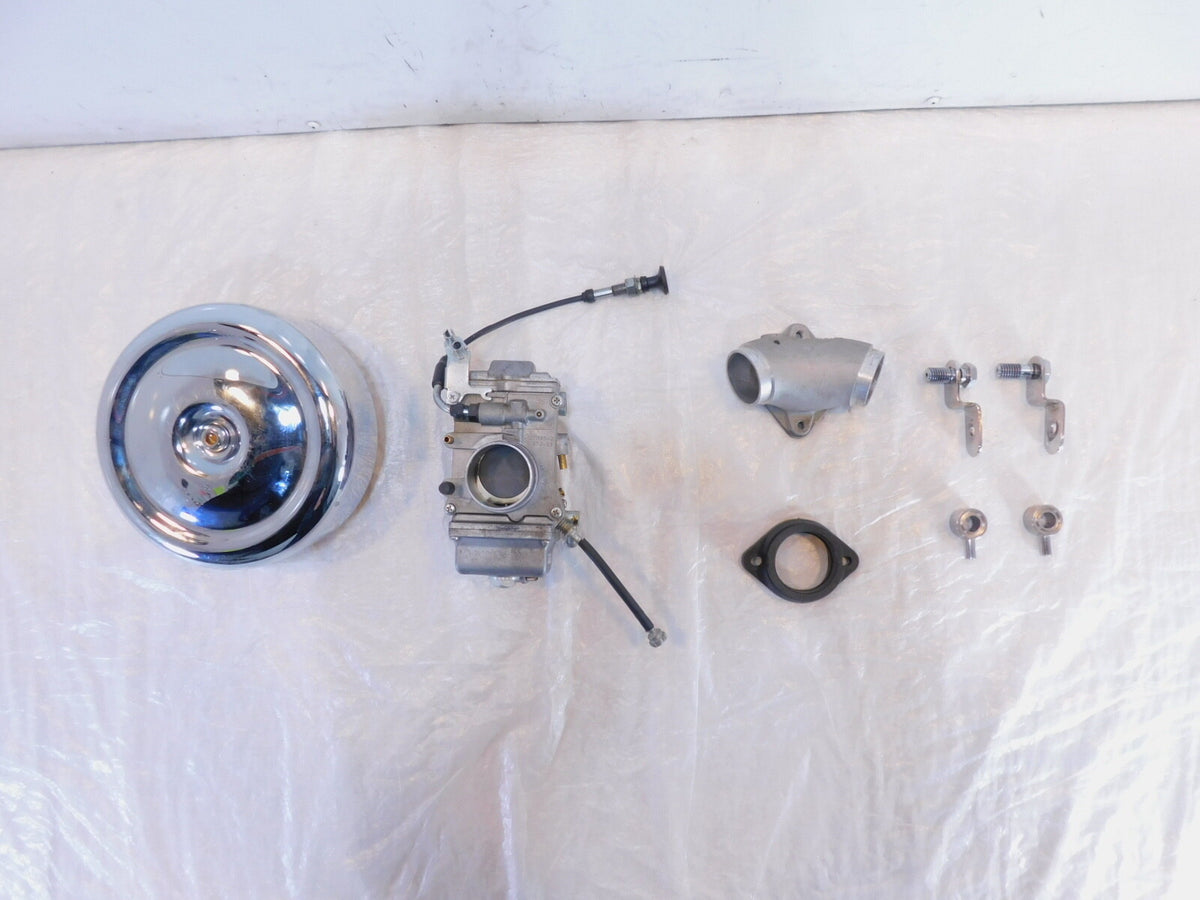 1984-99 Harley Davidson Touring Dyna Mikuni Air Intake Carburetor Air Cleaner - C3 Cycle