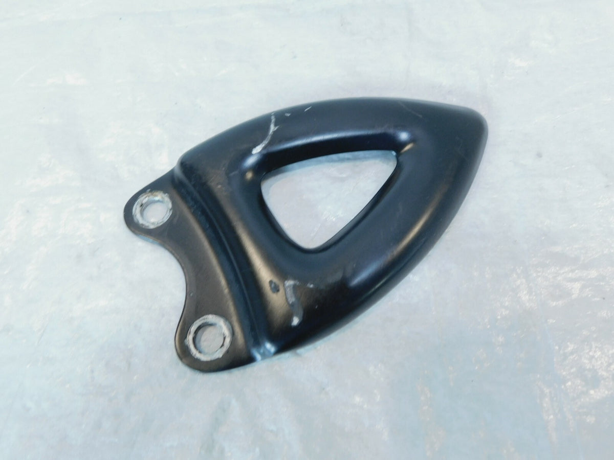 2005-2010 Triumph Speed Triple 1050 Left Front Footrest Foot Peg Heel Guard Fin - C3 Cycle