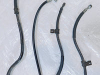 Suzuki RF600 Black Front & Rear Brake Master Cylinder to Caliper Hose Line Pipes - C3 Cycle