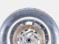 Harley Touring Road Street & Electra Glide Black Mag Cast Rear Wheel Rim & Tire - C3 Cycle