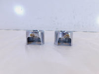 1986-1990 Harley Davidson Sportster 883 & 1200 Chrome Rear Shock Bolt Covers - C3 Cycle