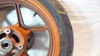 08-10 Kawasaki Ninja Ninja ZX10 ZX10R ZX-10R OEM Straight Rear Back Wheel & Rim - C3 Cycle