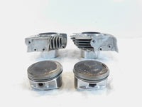 07-08 Ducati Monster 695 M695 Horizontal Vertical Cylinder Piston Blocks Jugs - C3 Cycle