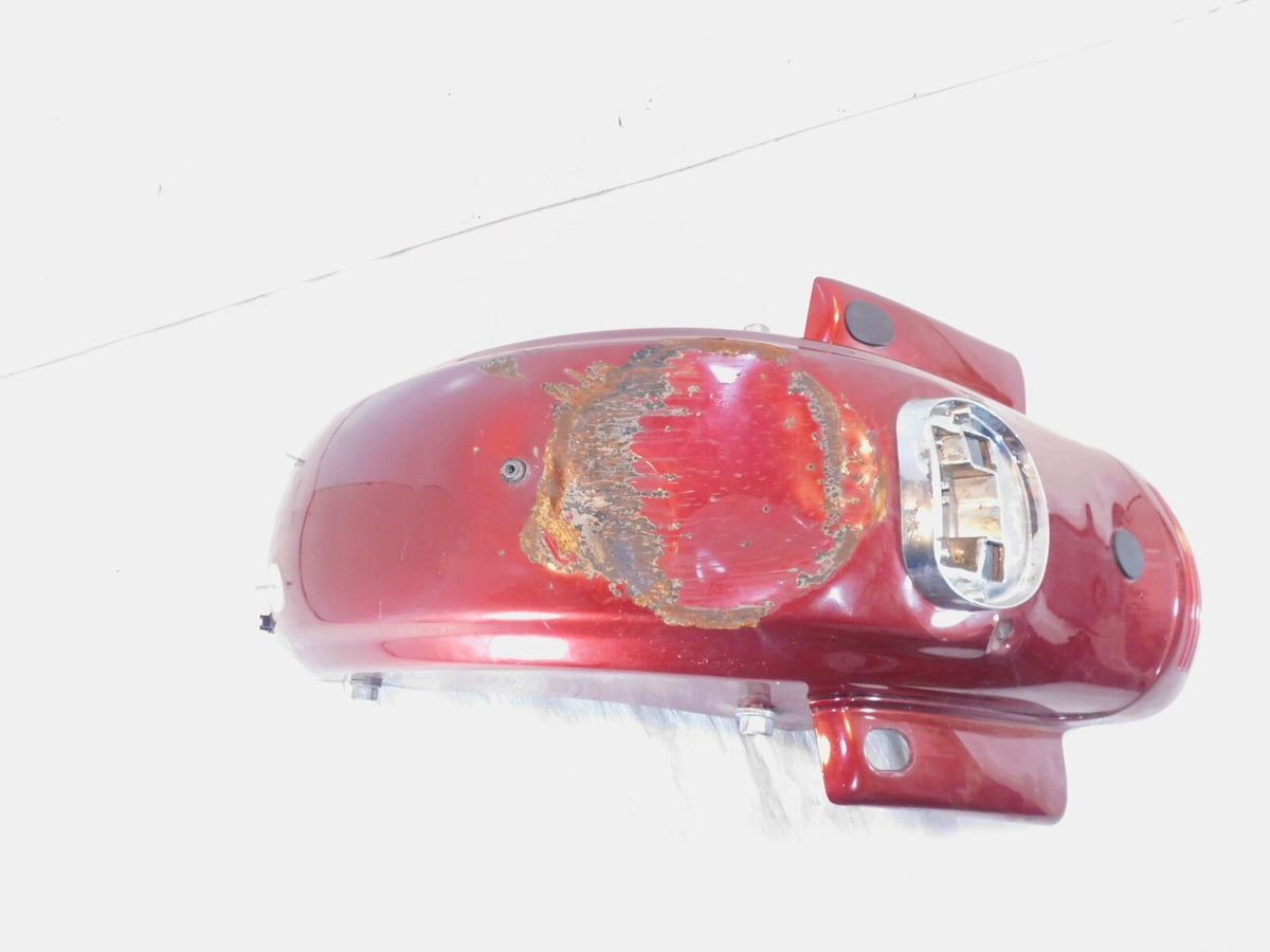 2009-2013 Harley Davidson Touring Street Glide Red Rear Wheel Cover Fender - C3 Cycle