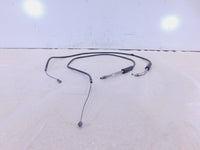 Harley Davidson Sportster 883 & 1200 Black Throttle & Idle Cable Line Wires - C3 Cycle