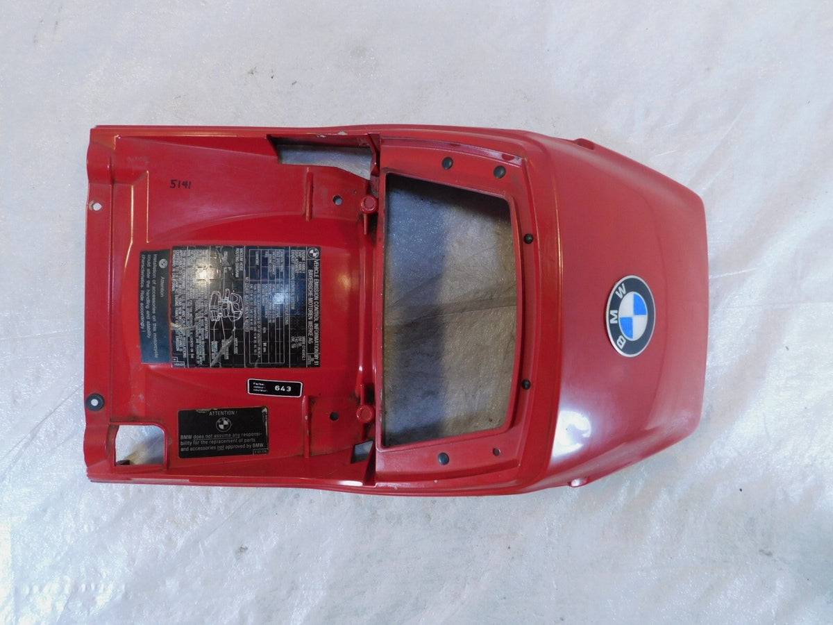 1986-1995 BMW K75 K75C K75S K75RT Red Rear Wheel Seat Upper Tail Section Cover - C3 Cycle