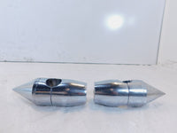 Honda VT750 VT1100 Shadow 600 750 1100 Ace Pointed Handlebar Riser Brackets - C3 Cycle