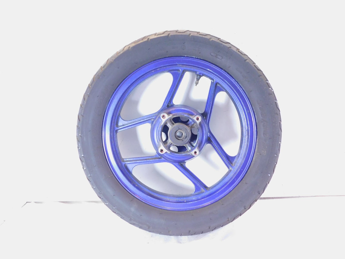 1995-2000 Kawasaki Ninja 250R EX250 Purple Rear Wheel Rim 16"x2.50" - Straight - C3 Cycle
