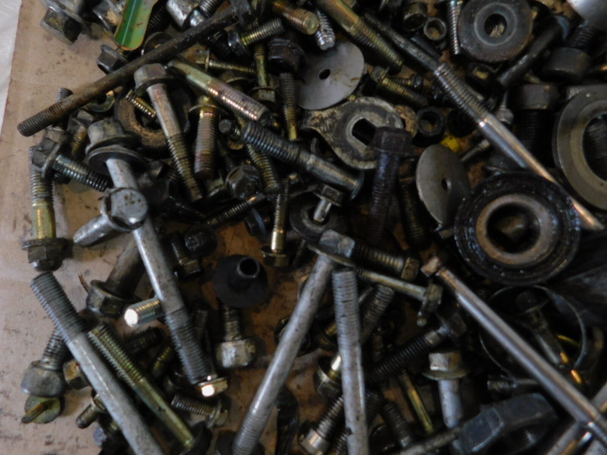 1988 Honda Goldwing 1500 GL1500 Miscellaneous Nuts Bolts Brackets & Parts Lot - C3 Cycle