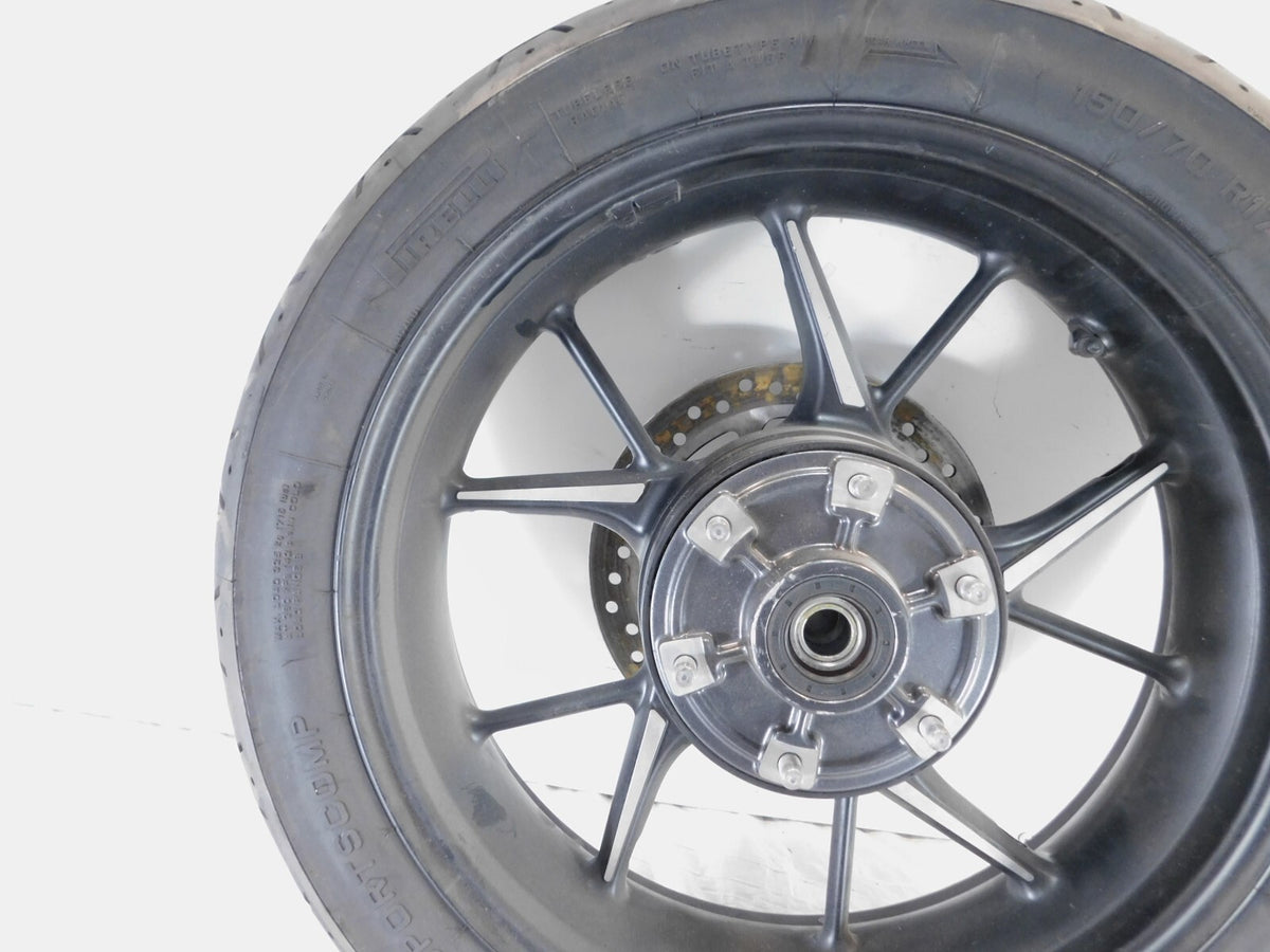 2016-2022 Triumph Street Twin Rear Wheel Rim & Tire w/ Rotor 17" x 4.2" - C3 Cycle