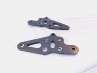 Pair Black 2008-2016 Polaris Victory Vision Engine Motor Mount Rear Brackets - C3 Cycle