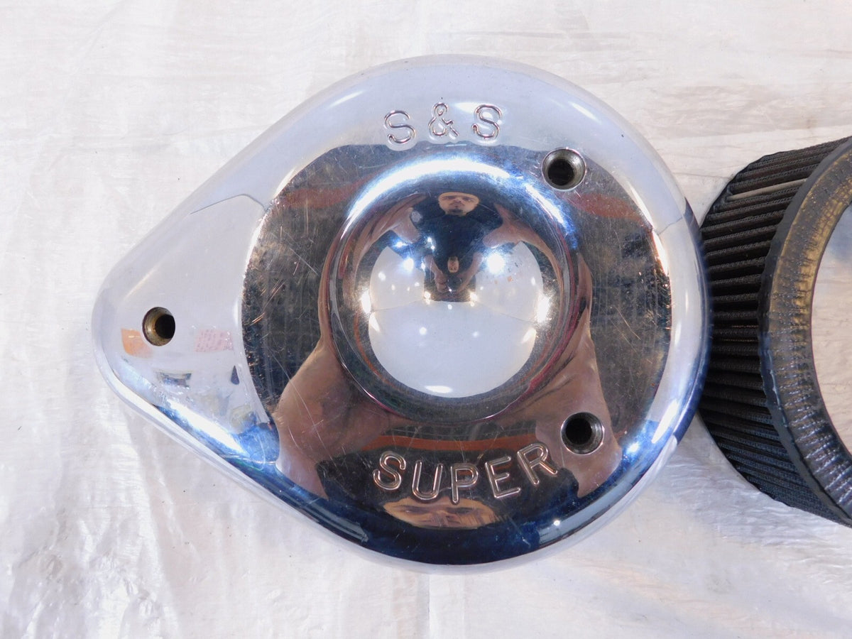 Harley Davidson EVO Electra Glide Softail & Dyna S&S Air Filter Cleaner & Cover - C3 Cycle