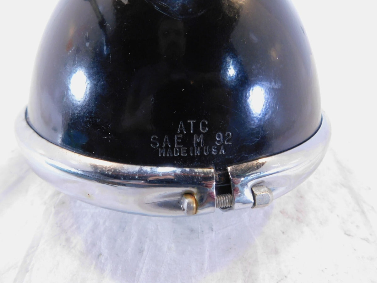 Harley Dyna Super Glide & Low Rider Black Headlight Head Lamp & Housing Bucket - C3 Cycle