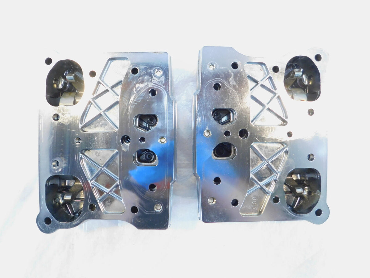 Harley Davidson Touring Dyna & Softail Chrome Cylinder Head Rocker Boxes - C3 Cycle