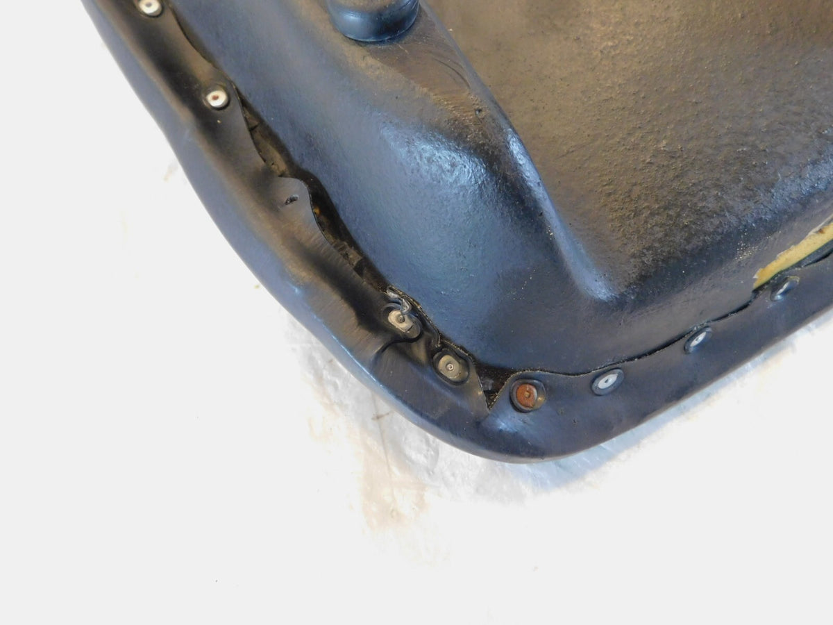 1995 & 1996 Buell M2 Thunderbolt Black Front Rider & Passenger Cushion Seat - C3 Cycle