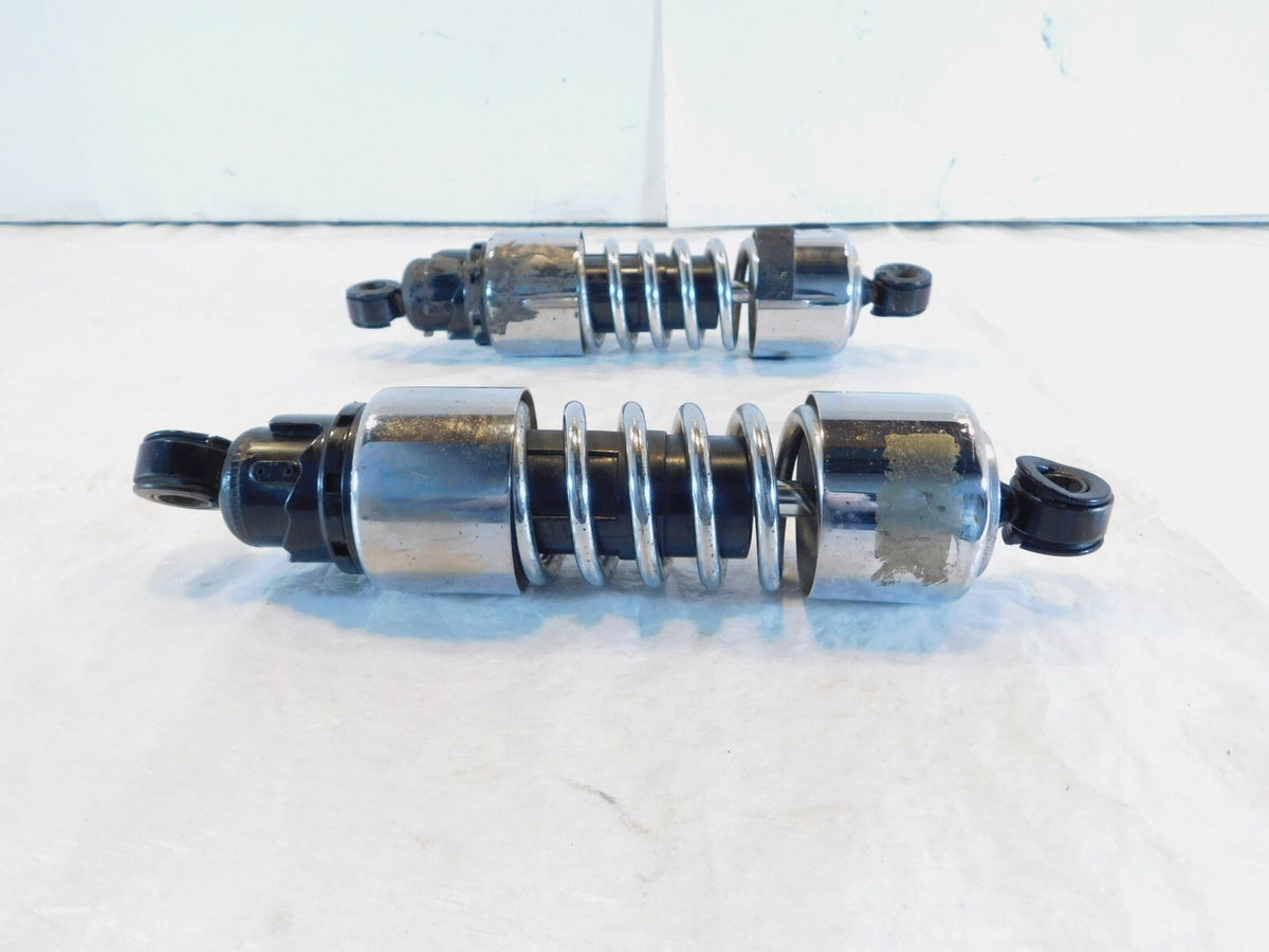 Harley Davidson Sportster 883 & 1200 Chrome Rear Shock Absorbers Pair 11.5" - C3 Cycle