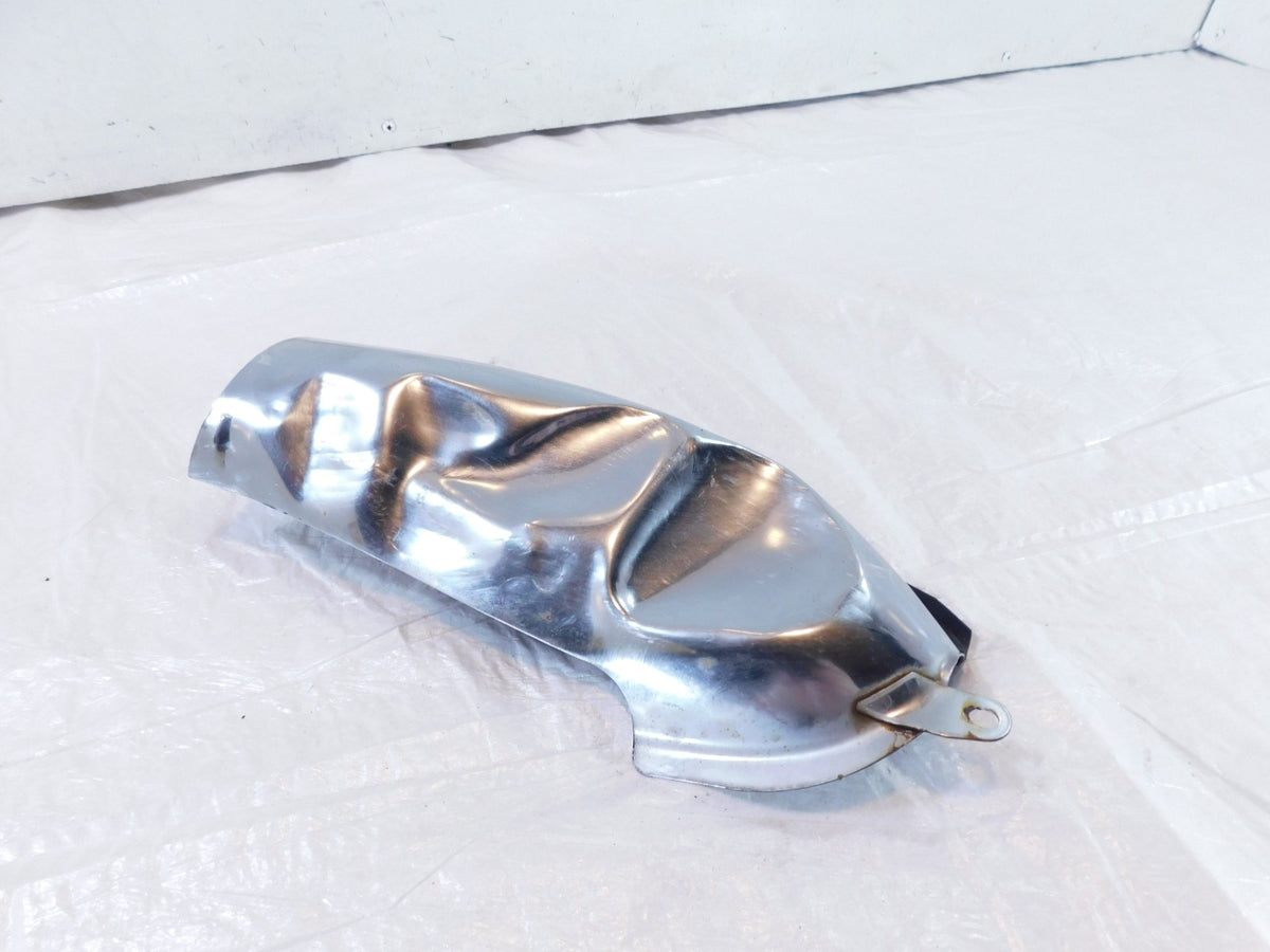 Honda GL1800 Goldwing 1800 Chrome Right Exhaust Header Pipe Muffler Shield Cover - C3 Cycle