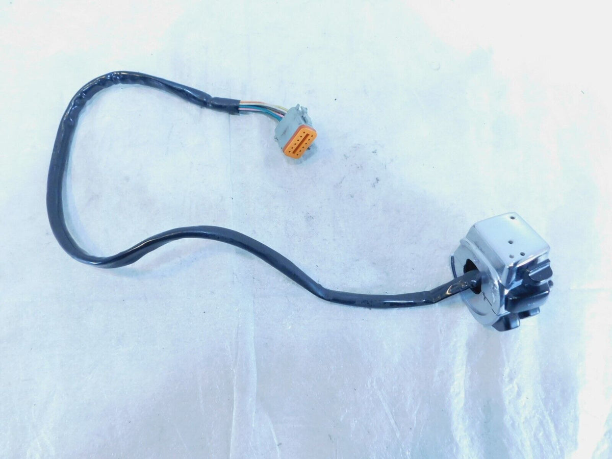 Harley Electra Glide Left Handlebar Horn Lights Hi Low Switches w/ Radio Volume - C3 Cycle