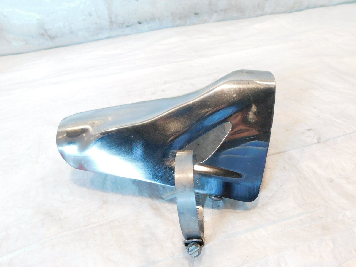 08-17 Suzuki Hayabusa Busa GSX1300 Left Exhaust Pipe Muffler Heat Shield Cover - C3 Cycle