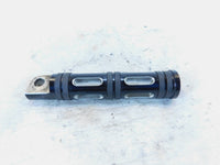 Harley Davidson FXR Dyna Sportster & Softail Black "Edge Cut" Footpeg Footrest - C3 Cycle
