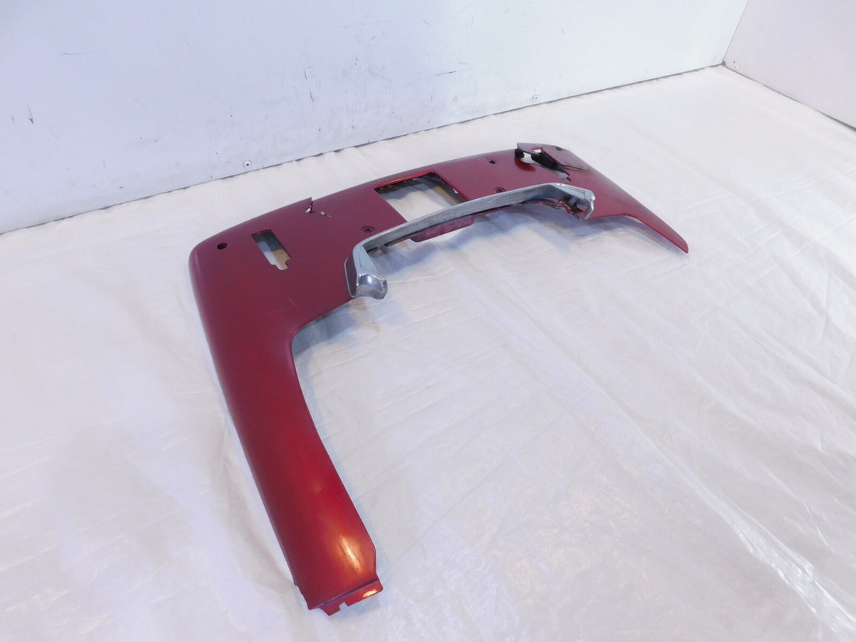 Honda GL1500 Goldwing 1500 Red Rear Trunk Cover Lower Under Fairing -Damage