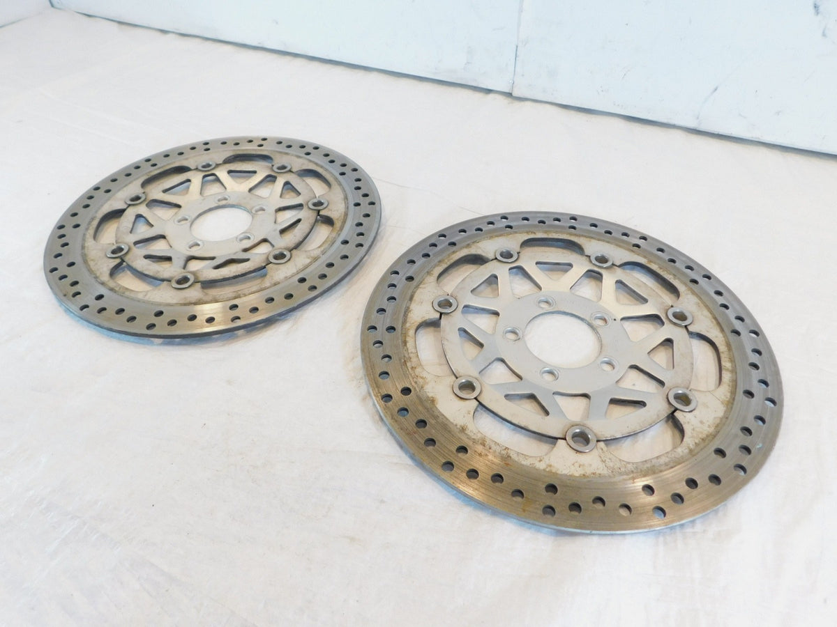 2002-2004 Kawasaki Vulcan 1500 1600 Mean Streak Front Wheel Disc Brake Rotors - C3 Cycle