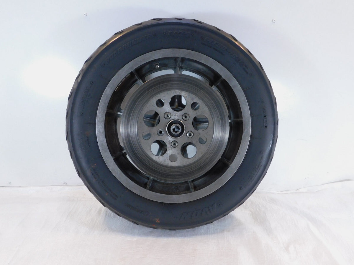 Harley Davidson Dyna Softail & Sportster 883 & 1200 Cast Rear Wheel Rim & Tire - C3 Cycle