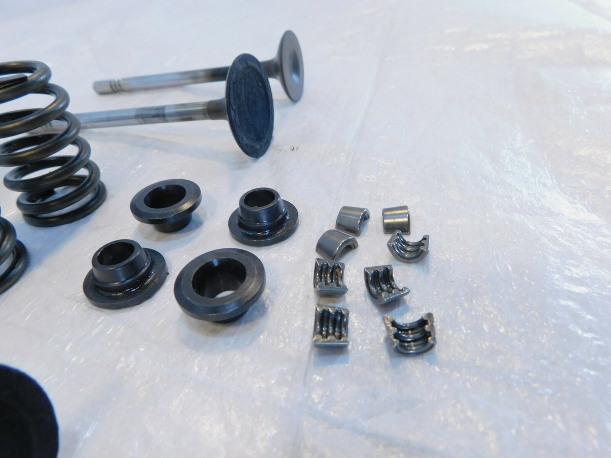 Victory Vision Kingpin & Vegas Exhaust & Intake Valves w/ Retainers & Springs - C3 Cycle