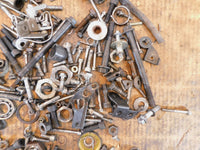 2004 Triumph America Miscellaneous Misc Body Nuts Bolts & Brackets Parts Box Lot - C3 Cycle