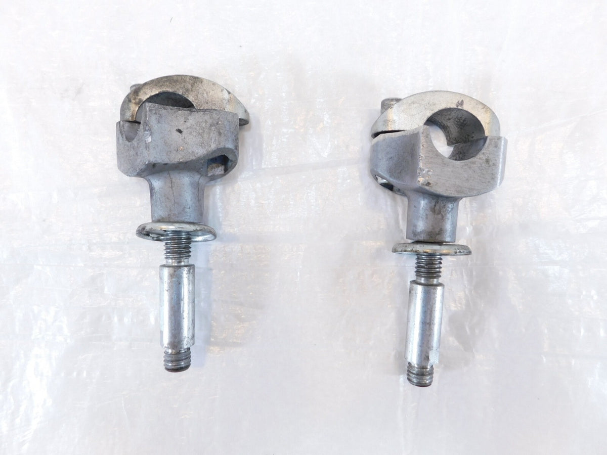 Harley Davidson Road Street & Electra Glide Front Handlebar Riser Clamp Brackets - C3 Cycle