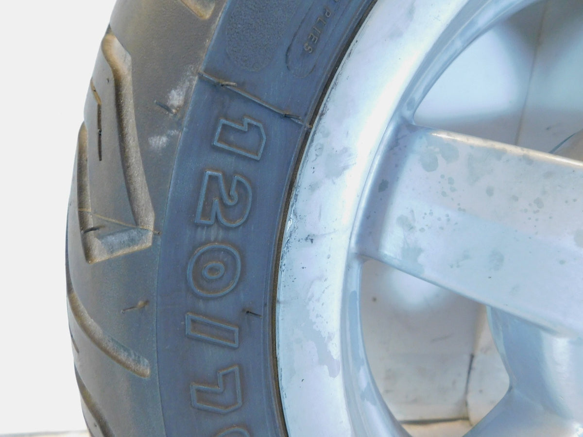 Piaggio Vespa LX LXV S 50 125 150 Cast Rear Wheel Rim & Tire 10" x 3.0" - C3 Cycle