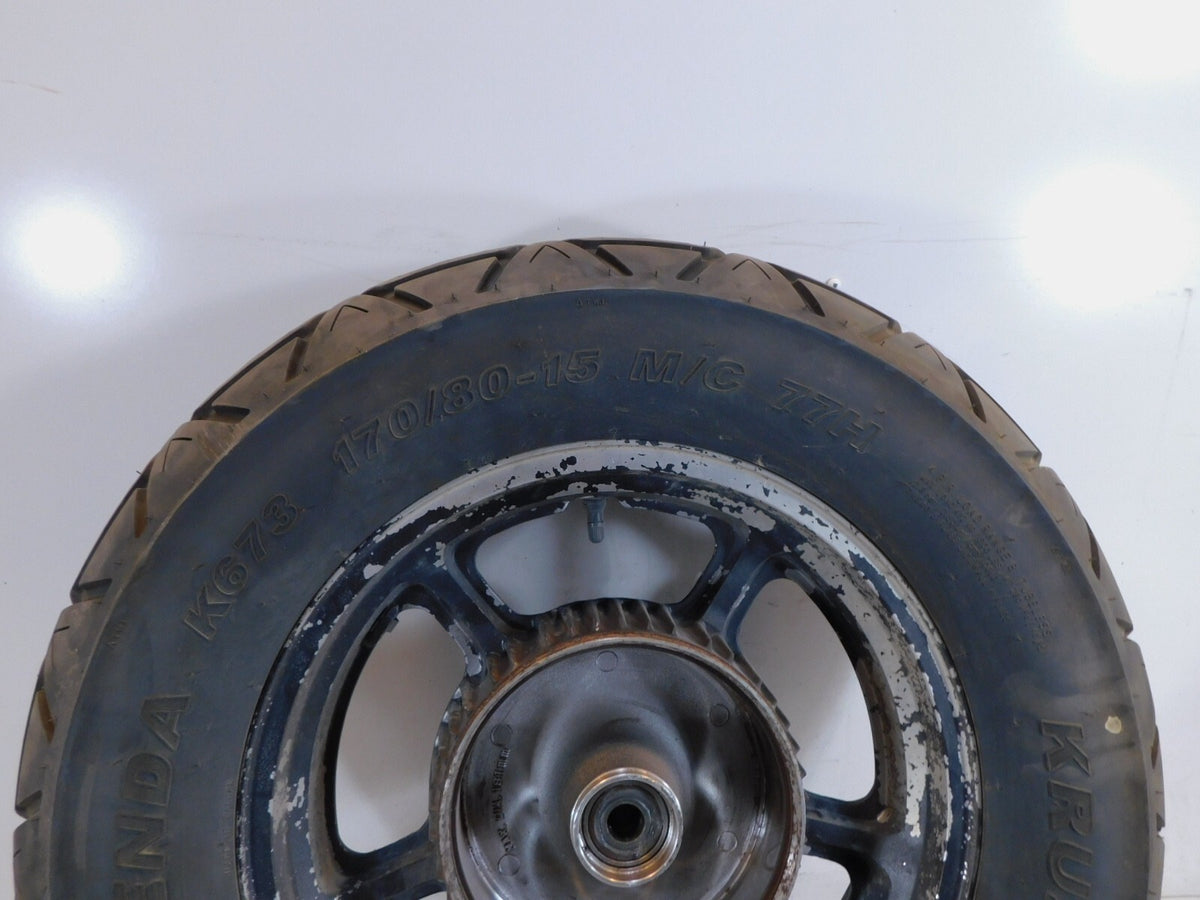 Honda VT1100 VT1100C Spirit Shadow 1100 5-Spoke Black Cast Rear Wheel Rim Tire - C3 Cycle