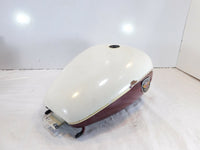 2001 Victory V92 Deluxe Cruiser Carmen Red & Vanilla White Fuel Gas Petrol Tank - C3 Cycle