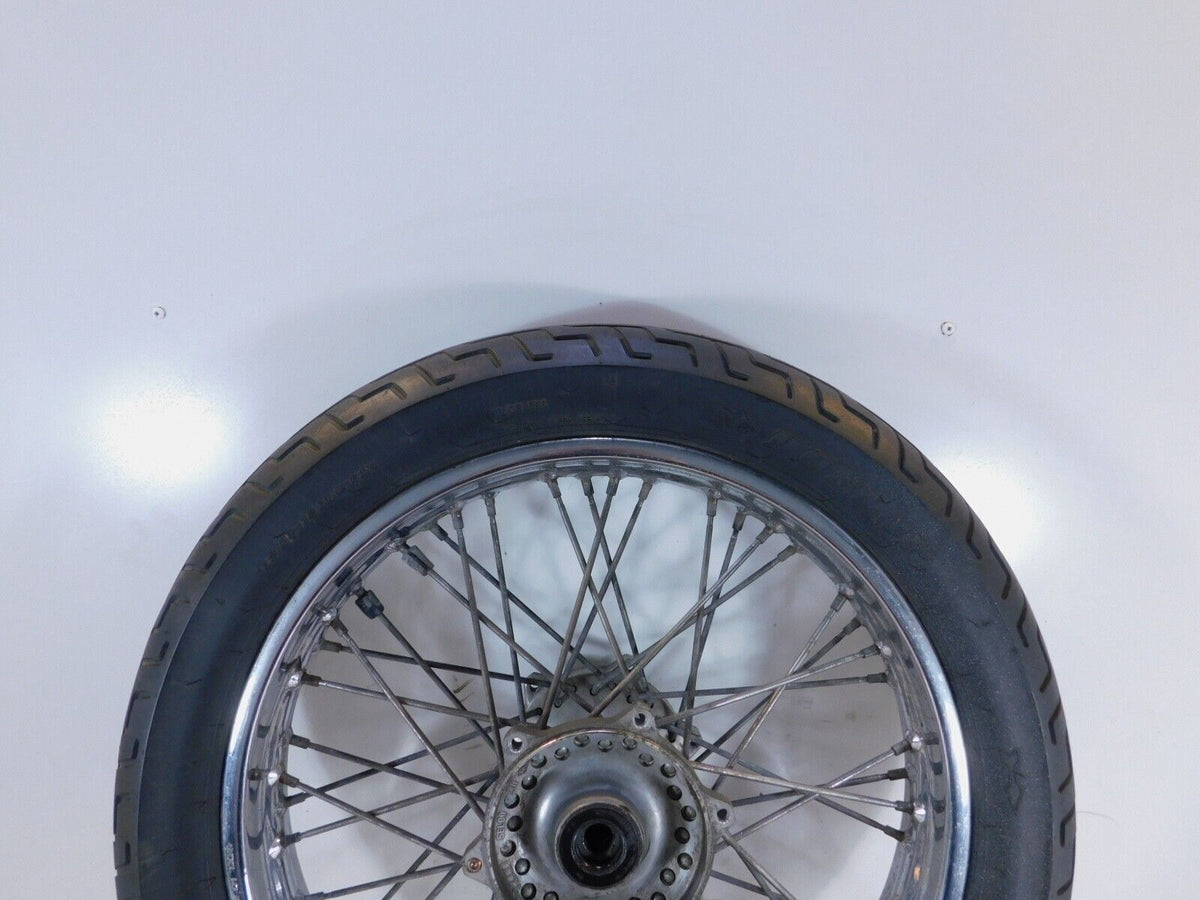 1999-2009 Yamaha V-Star 1100 XVS1100 Custom Laced Spoked Front Wheel - Bent - C3 Cycle