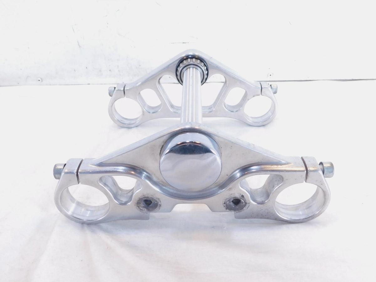 2002-2006 Harley V-Rod VRod VRSC VRSCA Front Fork Triple Tree Mount Brackets - C3 Cycle