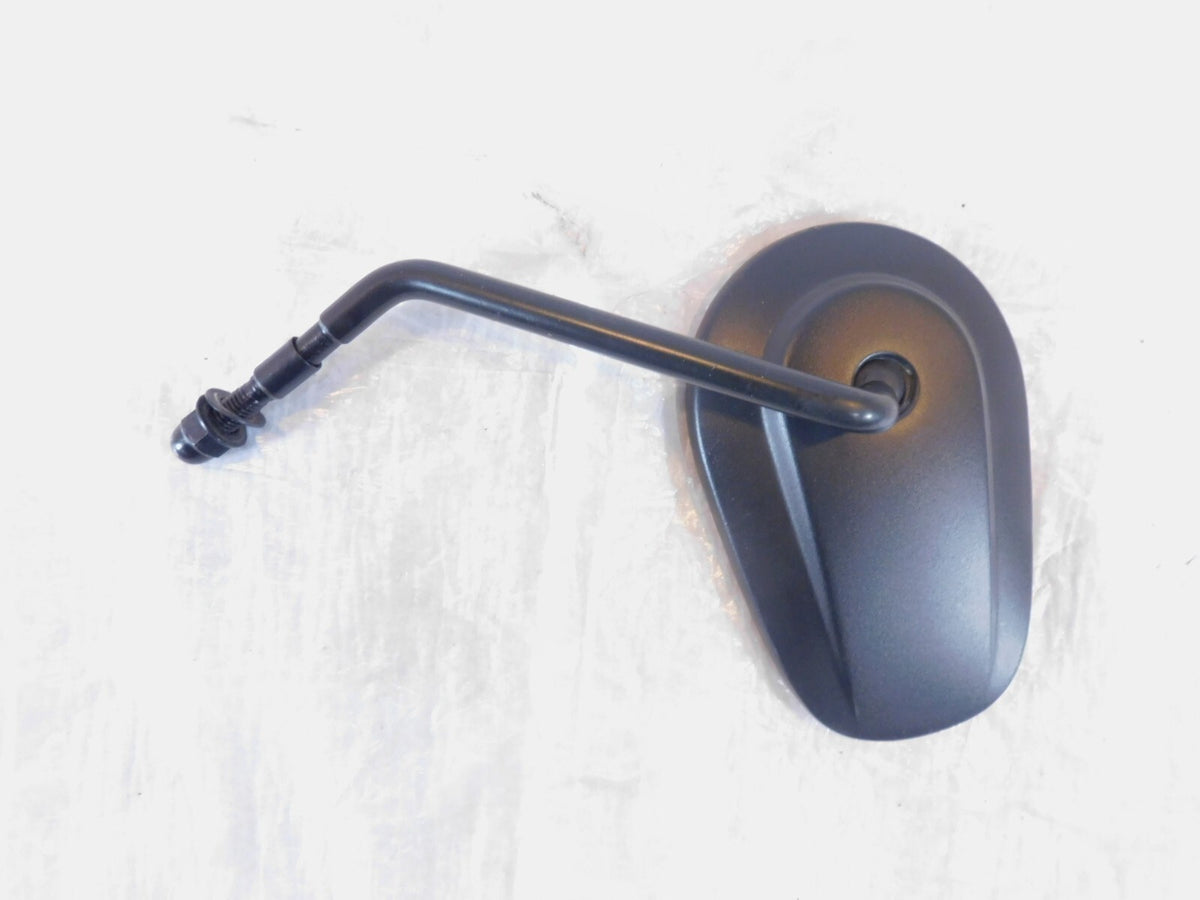 Harley Davidson FXR & Softail & Dyna & Sportster Black Left Rear View Mirror - C3 Cycle
