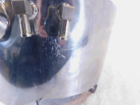 2001-2003 Indian Gilroy Scout & Spirit Chrome Stainless Steel Oil Tank Bag - C3 Cycle