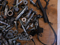 1999 Harley Davidson Sportster 883 Nuts Bolts & Brackets Parts Box Lot - C3 Cycle