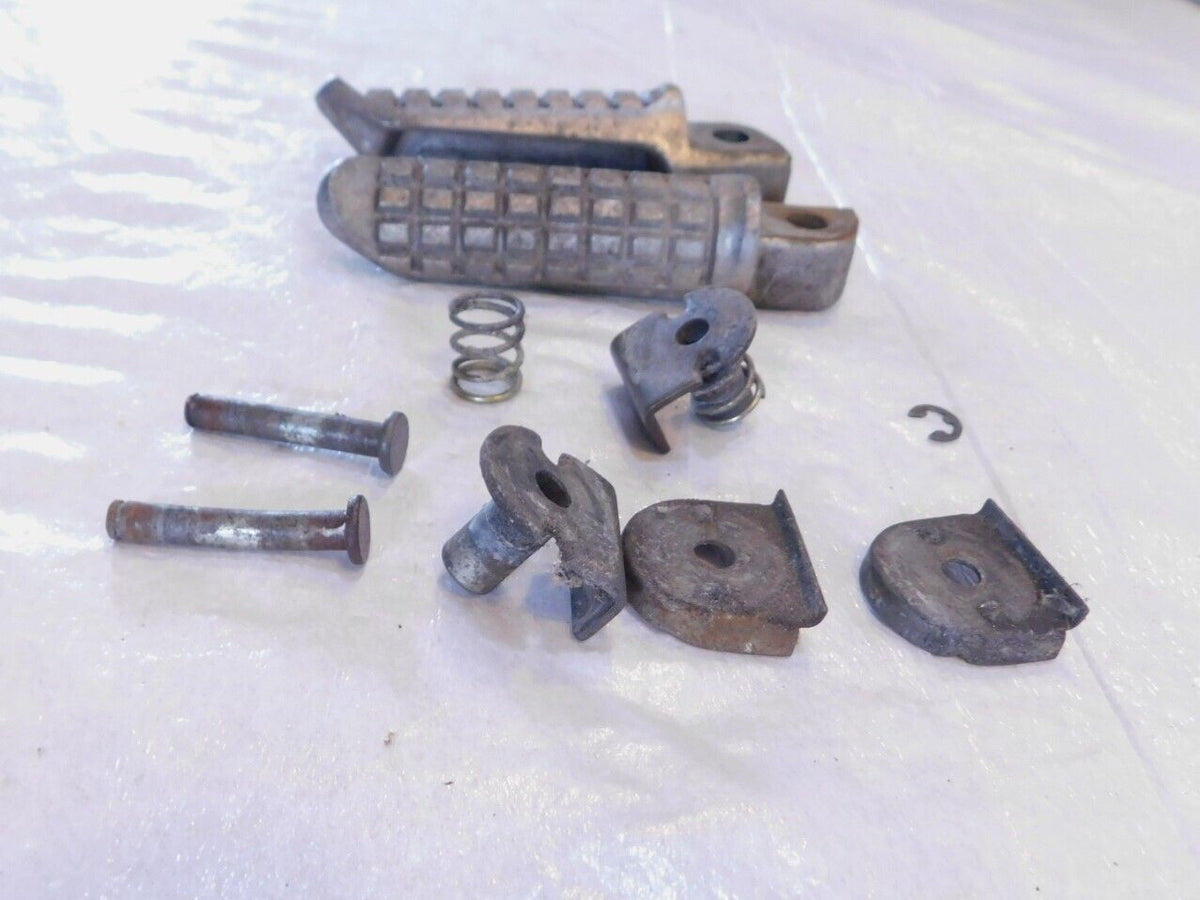 Kawasaki Ninja 250R 300 600R ZX-7R ZX750 ZX11 Rear Passenger Foot Peg Footrests - C3 Cycle