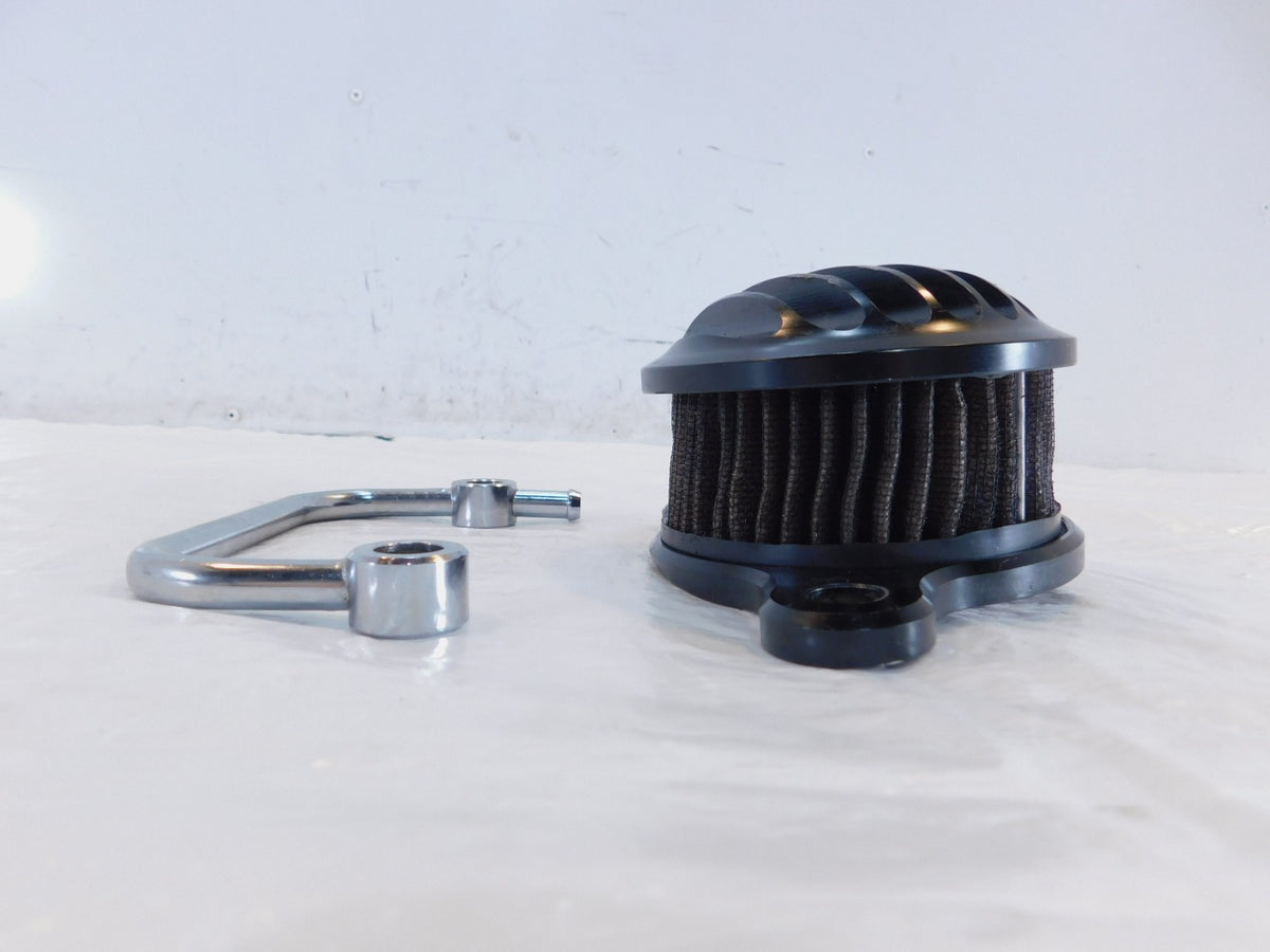 2004-2006 Harley Sportster 883 & 1200 Black Air Intake Cleaner Filter & Cover - C3 Cycle