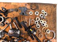 2005 05 Victory Vegas Misc Hardware Nuts Bolts Brackets Washers Parts Box Lot - C3 Cycle