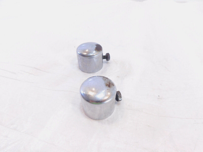 Pair Harley Davidson Touring Dyna Softail & Sportster Front Axle Nut Covers